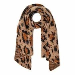 Animal Print Blanket Wrap Scarf (NWOT)